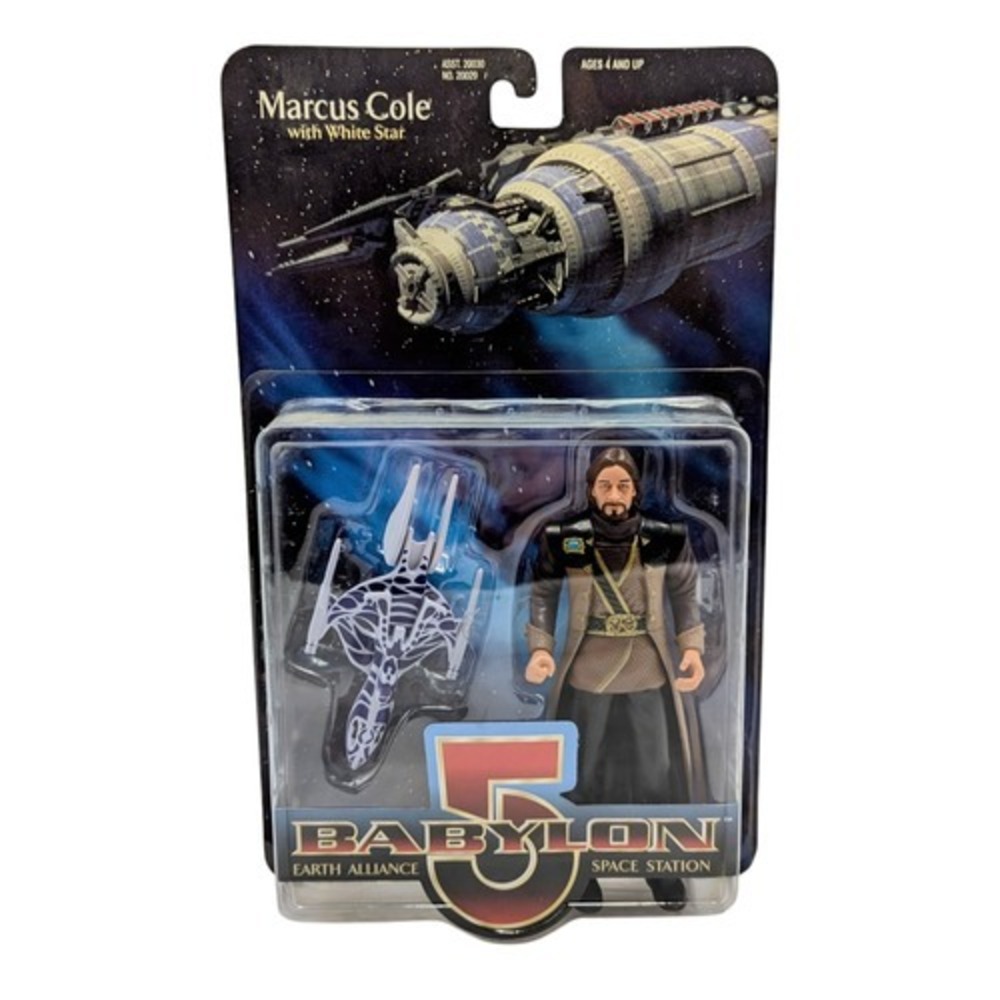 1997 Premiere Babylon 5 Marcus Cole w/ White Star Action Figure